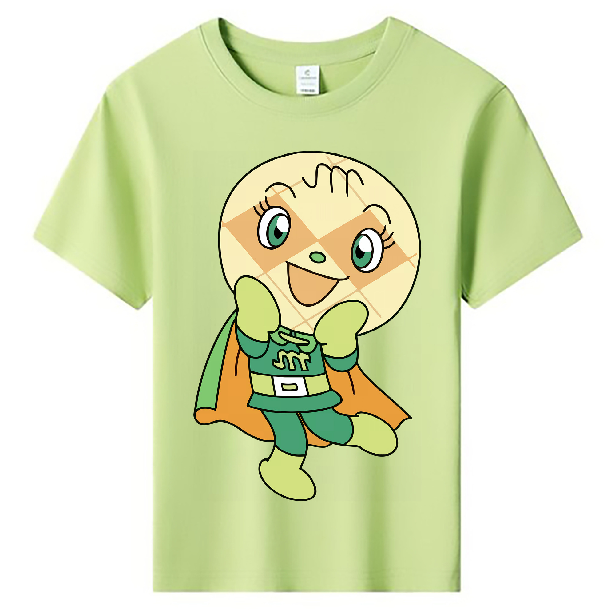 （画像用） アンパンマン Anpanman 綿100％キッズTシャツ（フロントプリント）